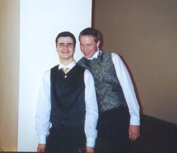 Pete And Moi.&nbsp; Regent Hotel September 1998.