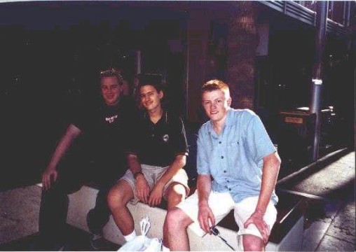 Me, Dick, And Tristan.&nbsp; Fox Studios Australia.&nbsp; Christmas Eve 2000