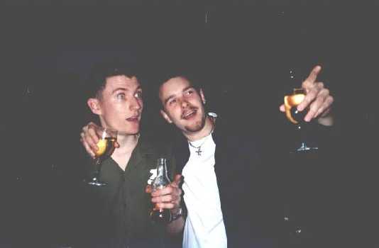 Kevin And Gavin.&nbsp; Chinese Gardens December 1999.