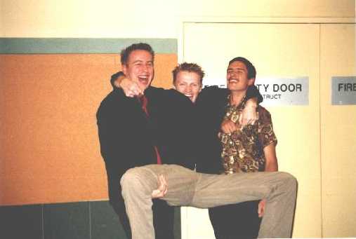 Moi, Tristan, And Dick.&nbsp; Tristan's 21st.&nbsp; June 2001