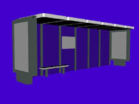 Bus Stop 57 KB 3ds file