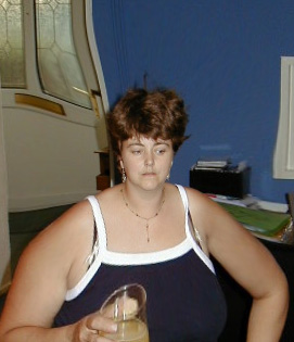 Alison struggled with her weight after the baby