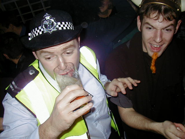Edward regrets drinking that last chocolate vodka