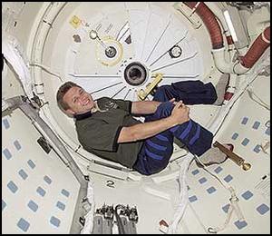 Weightless Astronaut