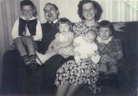 The family lived in Manchester from 1947 to 1952.