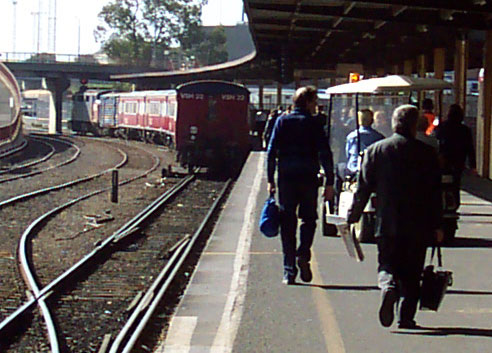 Why is this pass at the far end of the platform!