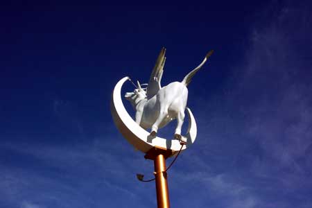 The Christmas Angel-Cow