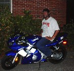2001 Picture after Bike Rally at Myrtle Beach.  I am not that dark