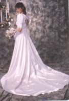 Full length with a backround