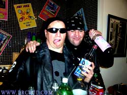 DRCHUD and EVIL start drinkin the JOEY JUICE! 