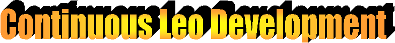 Continuous Leo Development