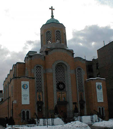Click here to see the full image of Holy Cross Ukrainian Catholic Church in Astoria, NY