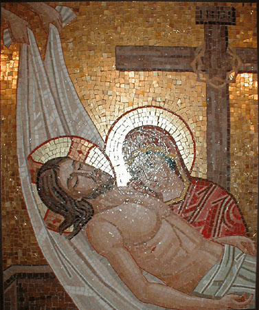 Jesus is laid in the tomb