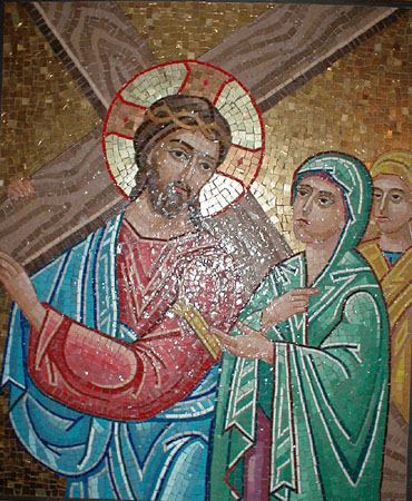 Jesus speaks to the women of Jerusalem