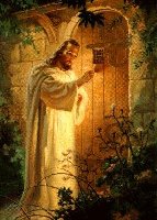 Behold, I stand at the door and knock.