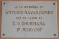 A la memoria de Antonio Navas Gomez "Pailla"