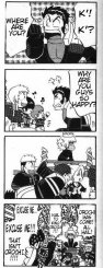 K' does like the orochi..hehe, King for a day~