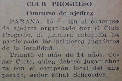 Noticia de C�sar Corte
