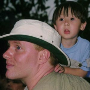 With Dad