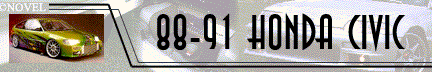 88-91 Honda Civic
