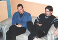 Frends Pavel & Mihael & telephons