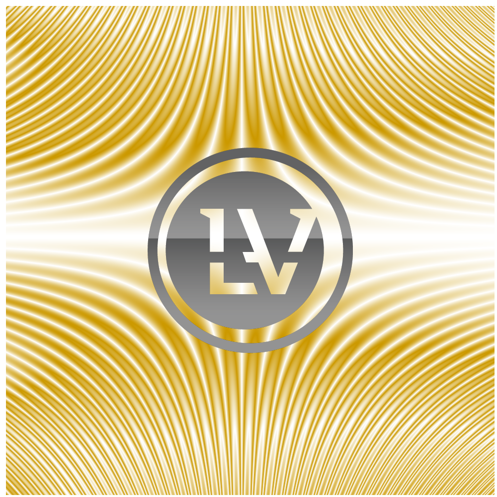 Gold with white background