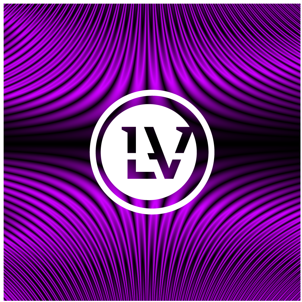 Purple with black background