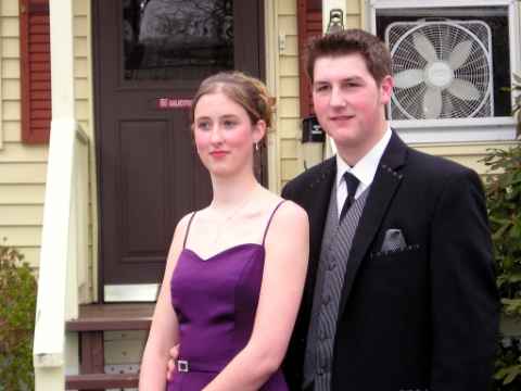 me and Nate from prom
