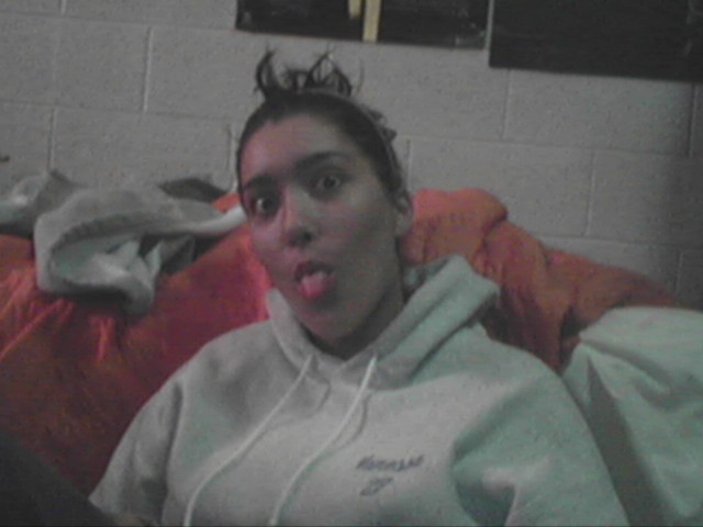my roommate being goofy here at Newbury...for my spring semester
