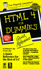 HTML 4 For Dummies Quick Reference