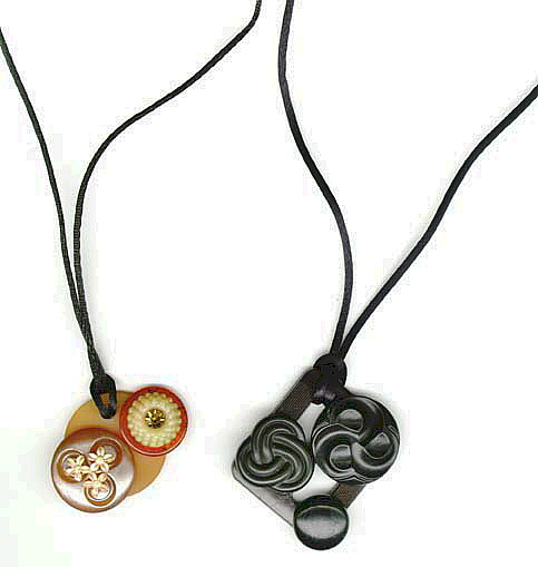 Bakelite Pendant Necklaces