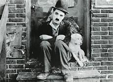Chaplin in The Great Dictator