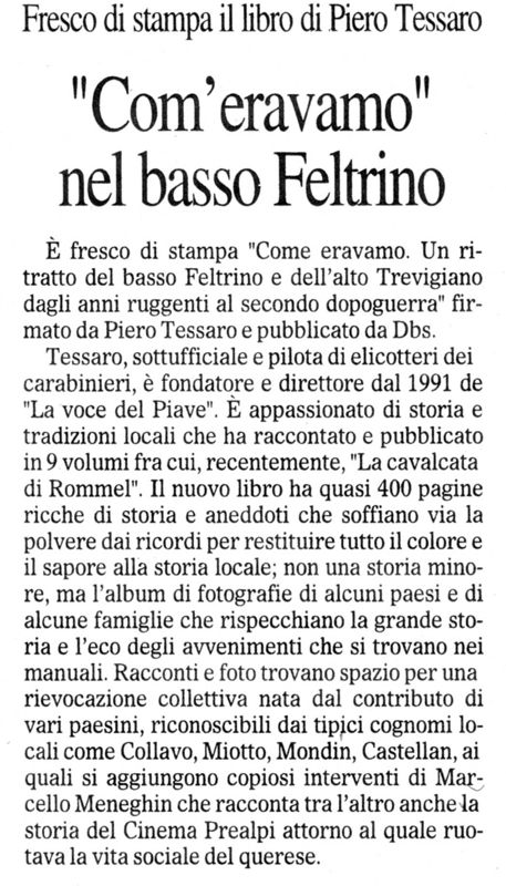 Articolo Gazzettino