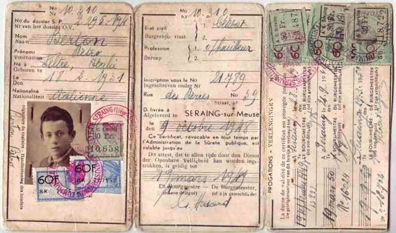 Carta id. di Piero