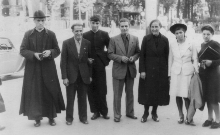Tecla ed i seminaristi