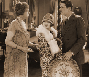 Avec Helen Dunbar et Allan Forrest dans Rose of the World, 1924