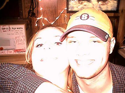 This is me and Jami at the bar... They nicknamed us the wonder drunks