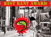 Best Rant Award -- December 1999