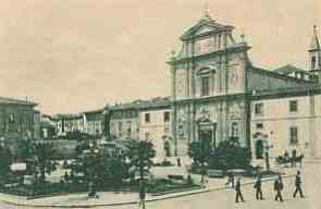 Piazza San Marco a Firenze nel 1901