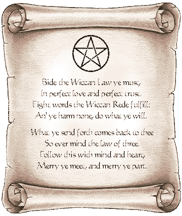 Wiccan Rede (Code of Ethical Witchery)