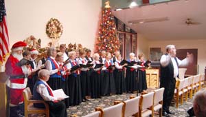 Circle Singers in performance