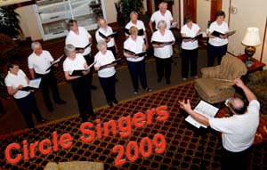 Circle Singers in performance