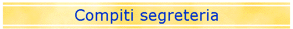 Compiti segreteria