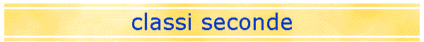 classi seconde