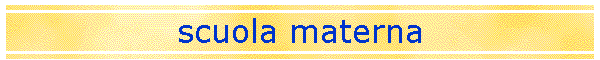 scuola materna