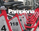foto bicis por la ciudad pamplona
