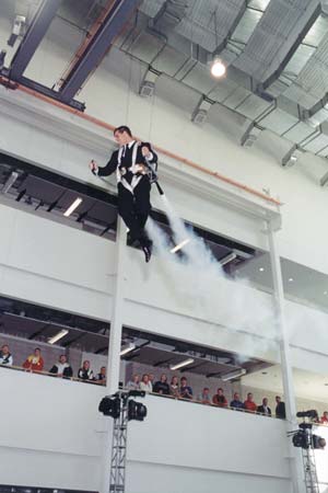 Jack Carlsen in action...