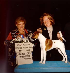 Jack's first major, here being handled by Julie Wright, his co-owner.