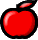 red apple