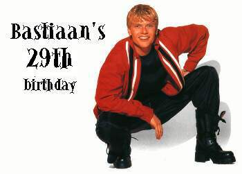 30th June 2000 - Bastiaan's 29th birthday!